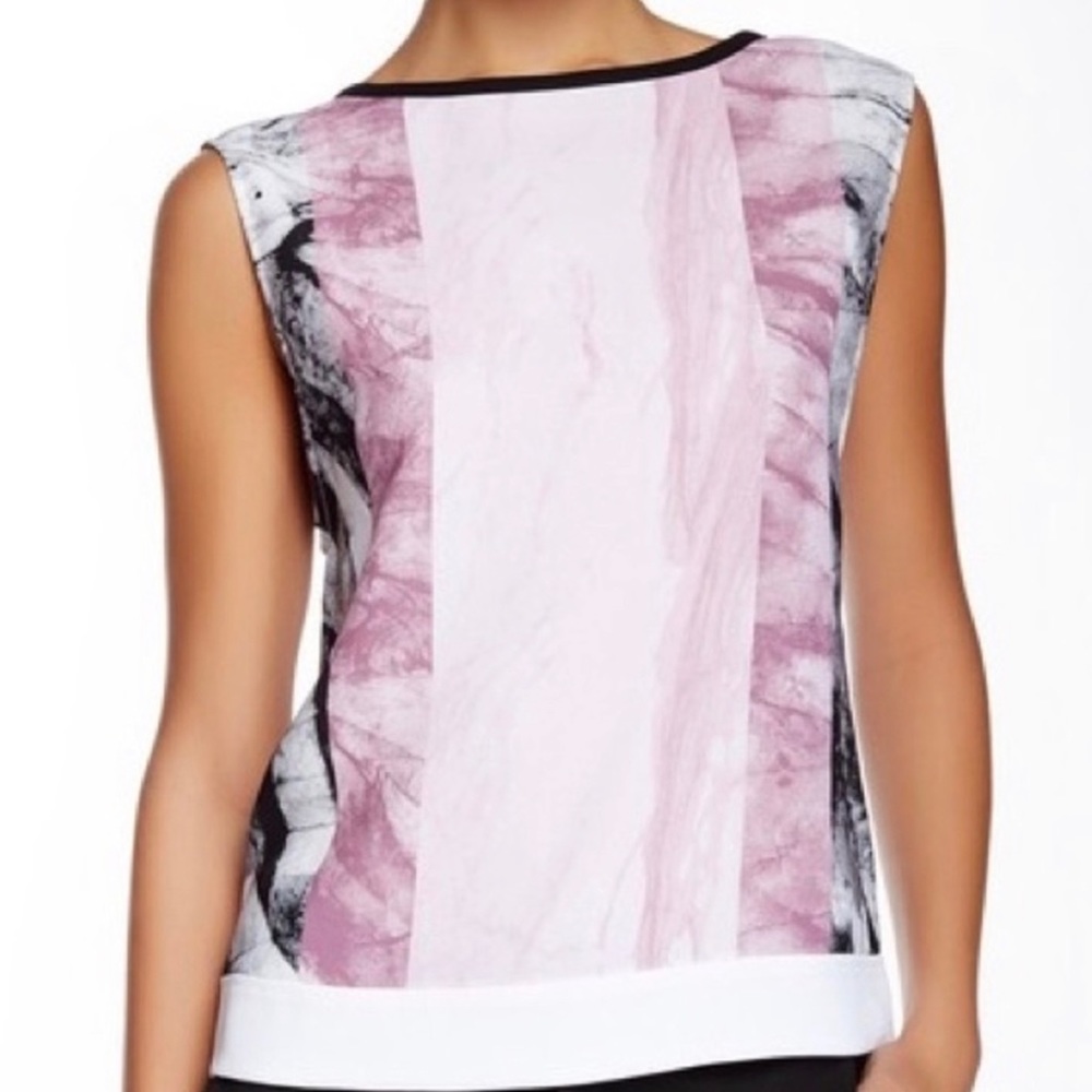 Helmut Lang Mason Abstract Top, Size L